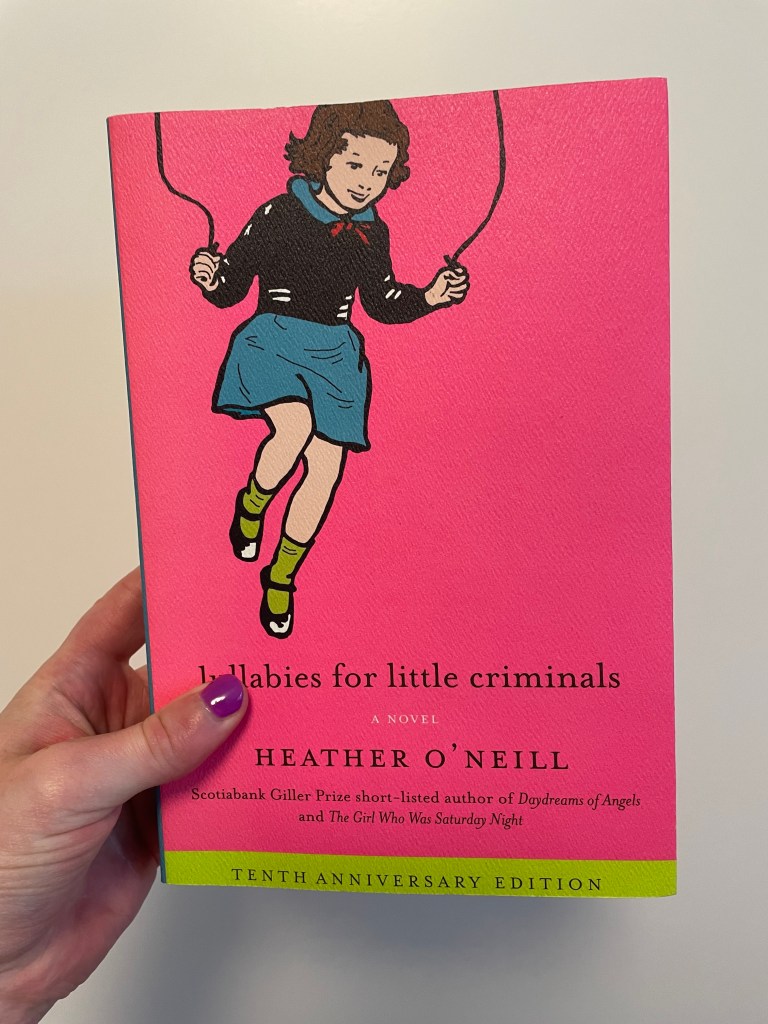 Lullabies for Little Criminals book cover.