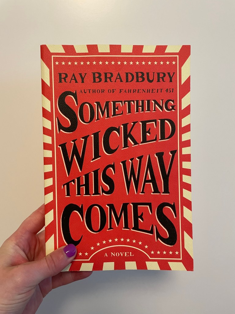 Something Wicked This Way Comes book cover.