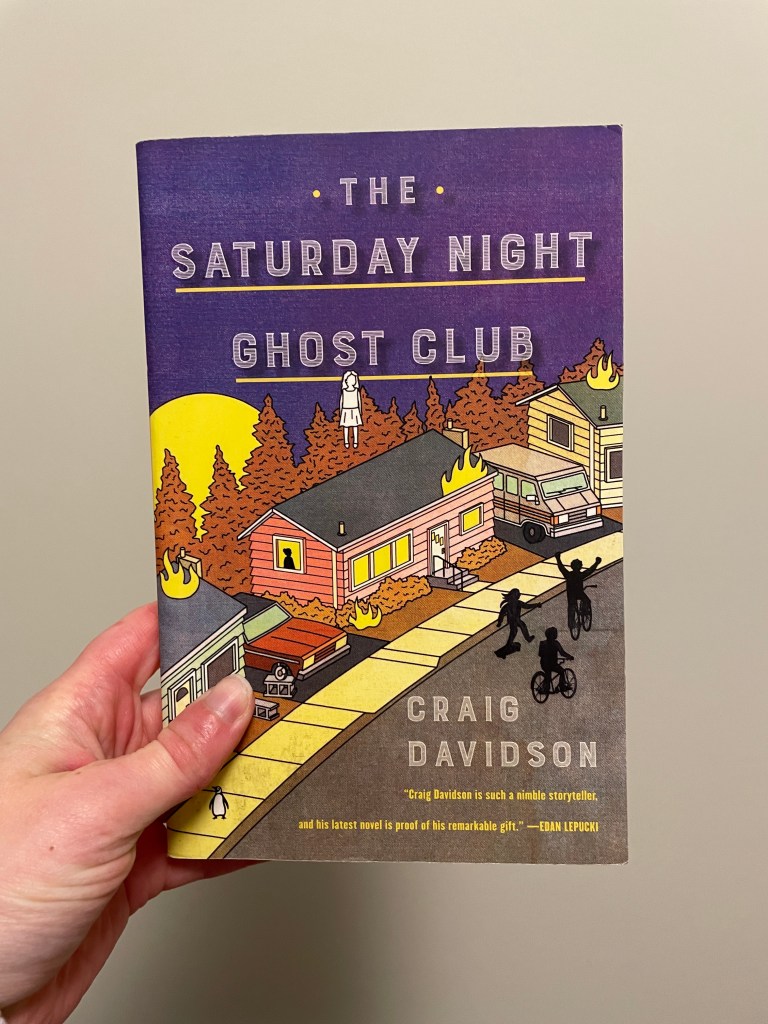 The Saturday Night Ghost Club book cover.