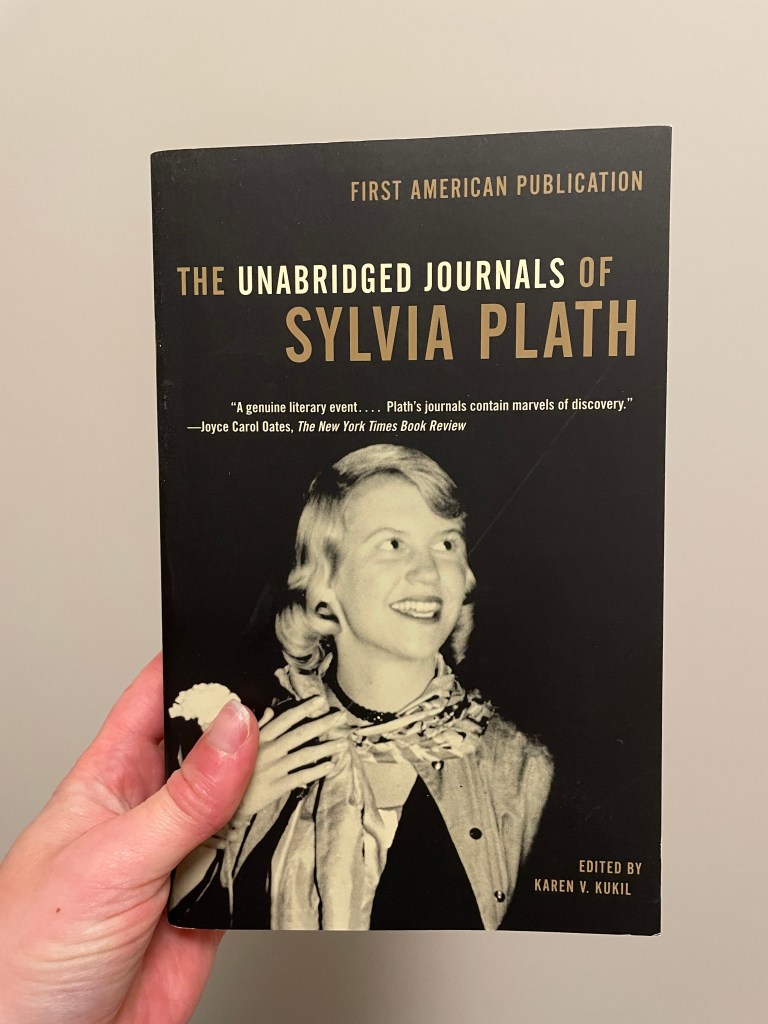 The Unabridged Journals of Sylvia Plath book cover.