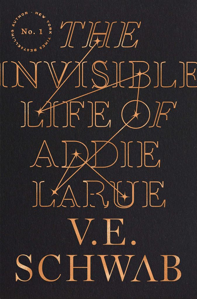 The Invisible Life of Addie LaRue book cover.